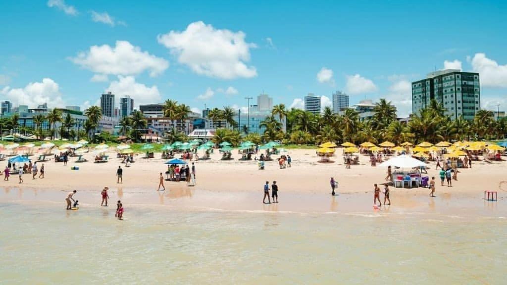 Апартаменты Flat Beira Mar Em Tambau - Jp Жуан-Песоа Экстерьер фото